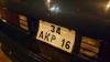 Special plate for sale 34 AKP 16